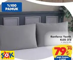 RANFORCE YASTIK KILIFI 2’Lİ RANFORCE YASTIK KILIFI 2’Lİ